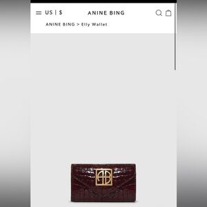 Elegant Brown Crocodile-Embossed Women's Wallet